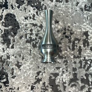Elegant Silver Pewter Vase Thailand